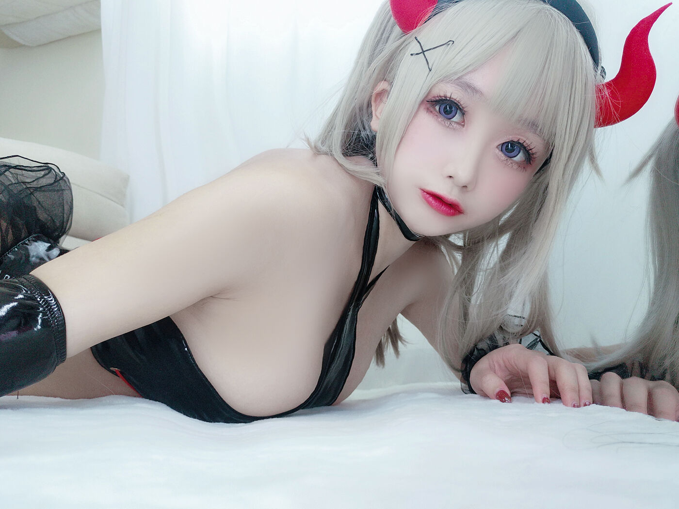 日奈娇 NO.030 束缚魅魔-自拍视频[37P]插图2